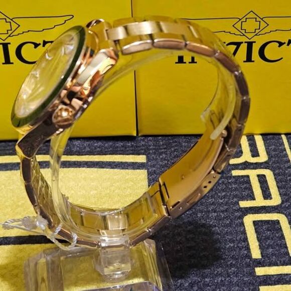 Invicta Skeleton Automatic Watch – Gold & Silver Two-Tone – Men’s Luxury Design - Picture 5 of 7